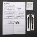 Suzuki Side Body Moulding Badge - Black