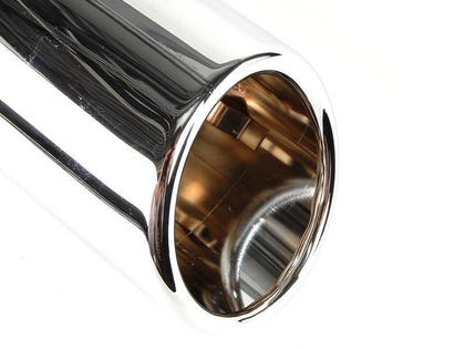 BMW Genuine Exhaust Tailpipe Tip Cover Trim Chrome