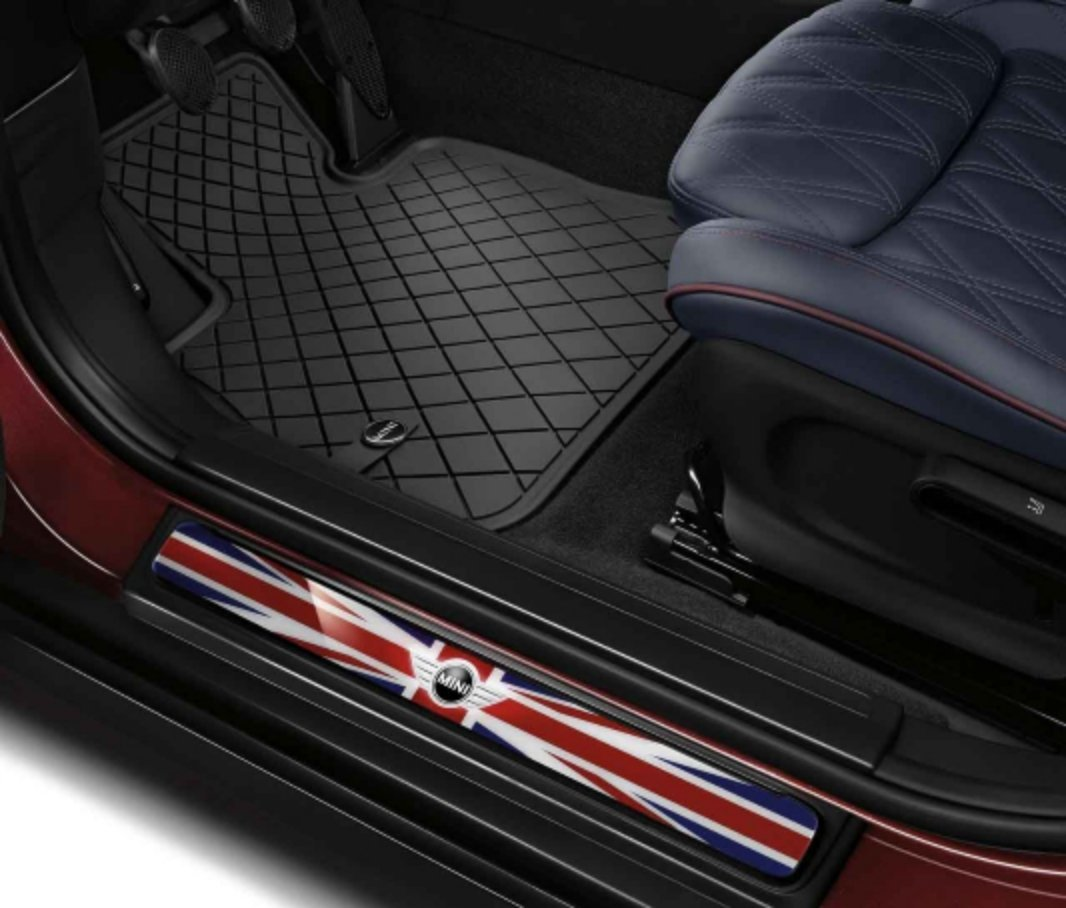 Rear rubber car shop mats