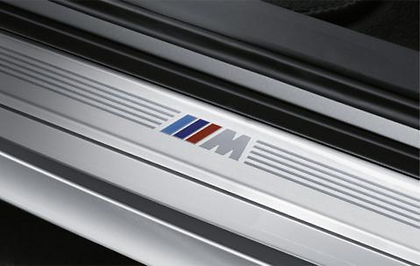 BMW Genuine Door Sill Strip Front Right 1 Series