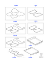 Land Rover Loadspace Liner Tray “ Luggage Partition Compatible