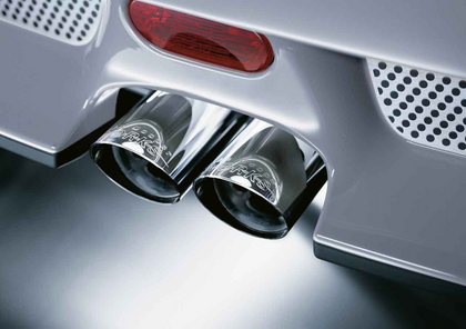 MINI Genuine JCW Exhaust Tailpipe Trim Tip Finisher Chrome