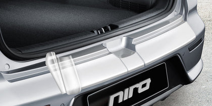 Kia Rear Bumper Protection Foil Transparent