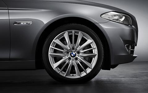1x BMW Genuine Alloy Wheel 19" W-Spoke 332 Rear Rim