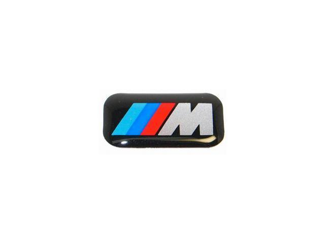 BMW "M" Badge Light Alloy Wheel Sticker Emblem