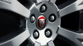 Jaguar Wheel Centre Badge Red Logo