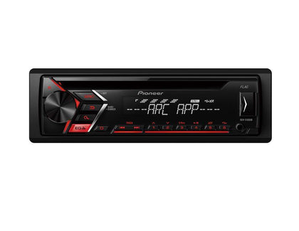 Ford Pioneer* Audio System DEH-1900UB. 1-DIN bezel, Antenna adapter, ISO adapter additionally required for installation. .