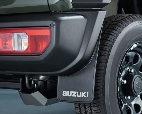 Suzuki Mudflap Set - Rear, Flexible