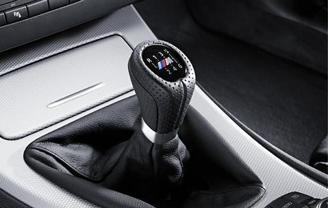 BMW Genuine M Gear Shift Knob+Gaiter Leather Black