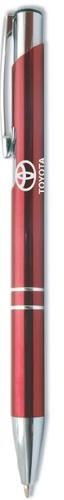 Genuine OEM Toyota Red Branded Click Black Ink Ballpoint Pen Ballpen