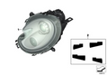 MINI Genuine Left N/S Passenger Front Headlight Headlamp Bi Xenon