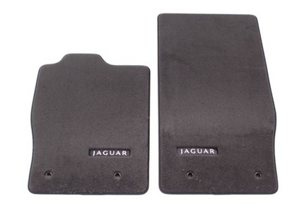 Jaguar Luxury Carpet Mats Flint with Warm Charcoal, RHD