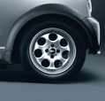 MINI Genuine 15" Inch Light Alloy Wheel Rim 7-Hole R81 Silver