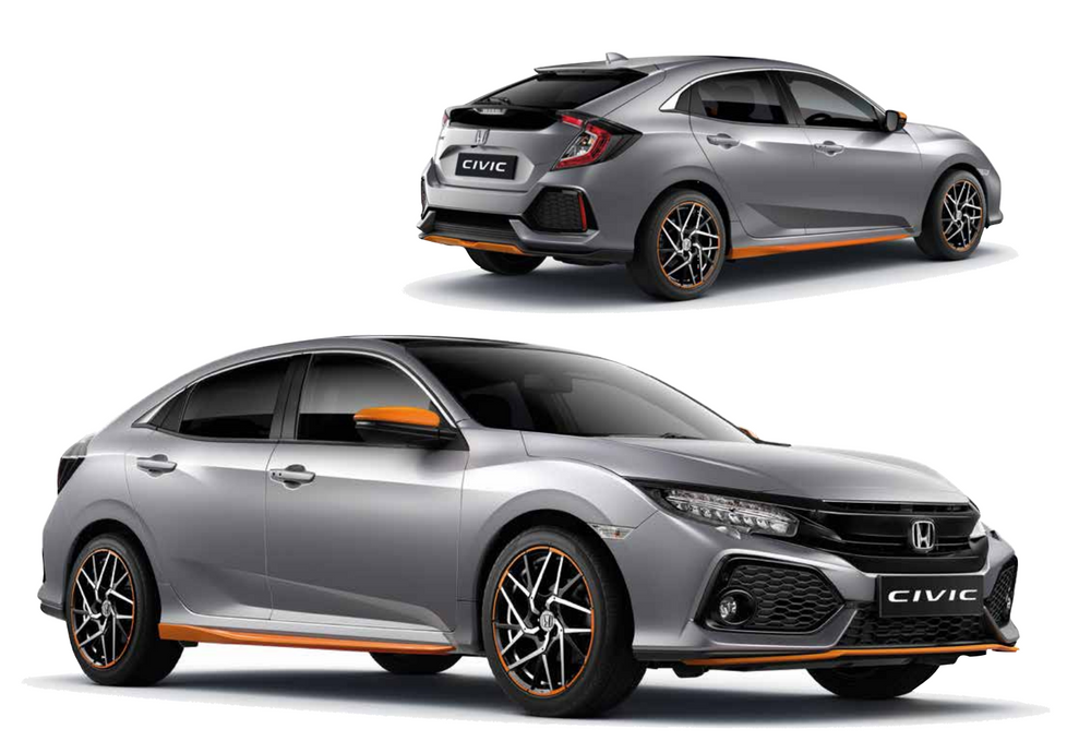 Honda 18" Hexia alloy wheels