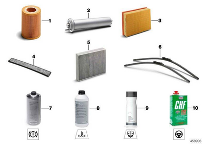 BMW Genuine Microfilter Activated Carbon Cabin Air Filter