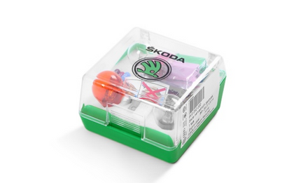 SKODA Set of bulbs for FABIA III cars without fog lamps