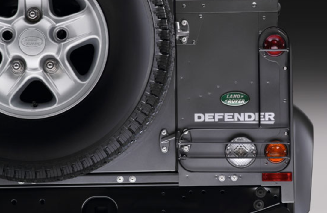 Land Rover Lamp Guard - Hinged, Rear,... | Land Rover Exterior ...