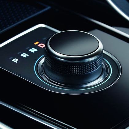 Jaguar Rotary Shifter Silver finish