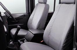Land Rover Waterproof Seat Covers - Grey, Middle, Set of Three