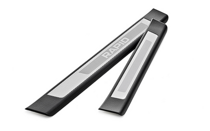 SKODA Decorative door sill covers RAPID