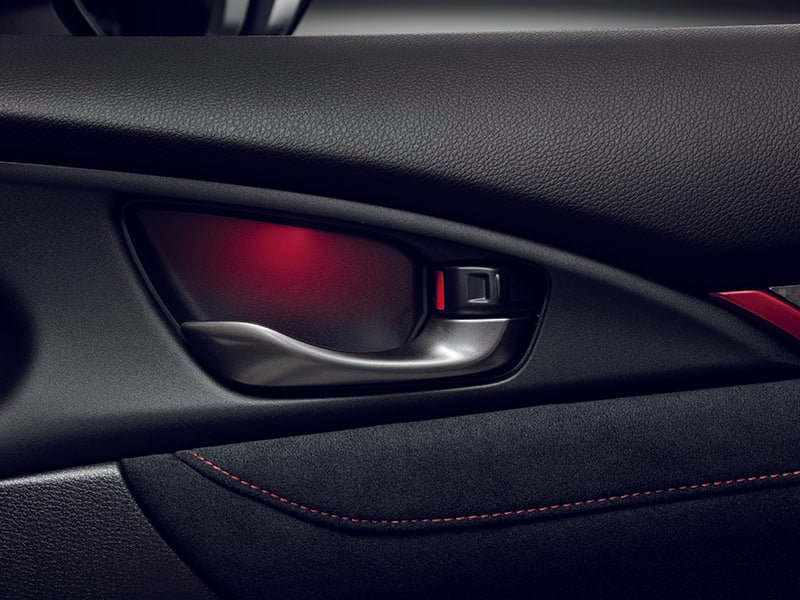 Honda Red Door Lining Illuminations
