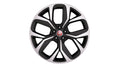 Jaguar Alloy Wheel 20" Style 5068, 5 spoke, Dark Grey Diamond Turned finish