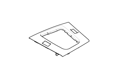 BMW Genuine Gearstick Surround Trim Matt Graphite