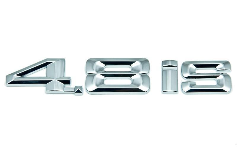 BMW Genuine "4.8is" Self-Adhesive Sticker Badge Emblem Left