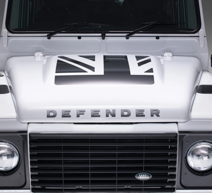 Land Rover Union Flag Decals - Corris Grey