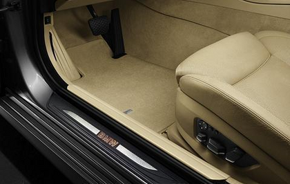 BMW Genuine Illuminated Door Sill Strip Rear Right