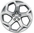Land Rover Alloy Wheel - 20" Style 5084, 5 split - spoke, Silver