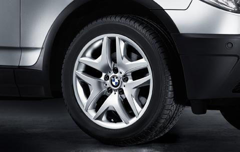 1x BMW Genuine Alloy Wheel 18" M Double-Spoke 192 Rear Rim
