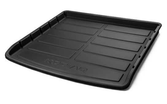 SKODA Plastic boot mat for KODIAQ