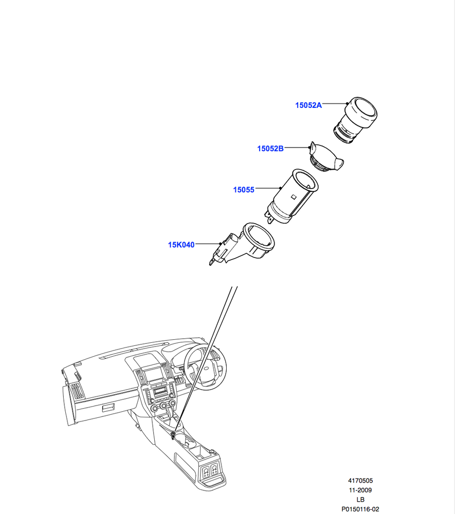 Land Rover Smokers Pack - Lighter Socket