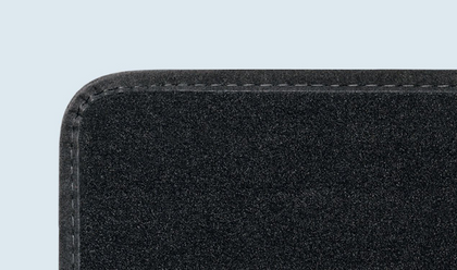 BMW Genuine RHD 4 Pc Set Floor Mats Front Rear Velours Black