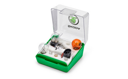 SKODA Spare bulb set for RAPID SB with xenon headlamps and with fog light
