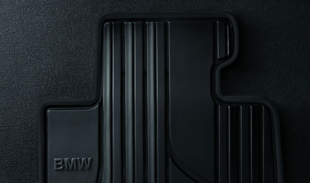 BMW Genuine Front All-Weather Rubber Floor Mats Anthracite