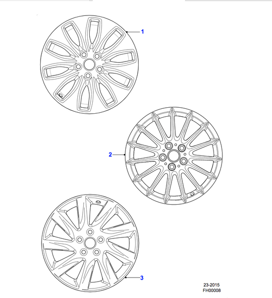 Jaguar Alloy Wheel 17