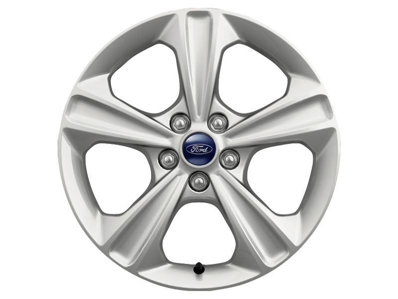 Ford Alloy Wheel 17" 5-spoke design, silver