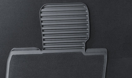 BMW Genuine All-weather Rubber Floor Mats Front Anthracite