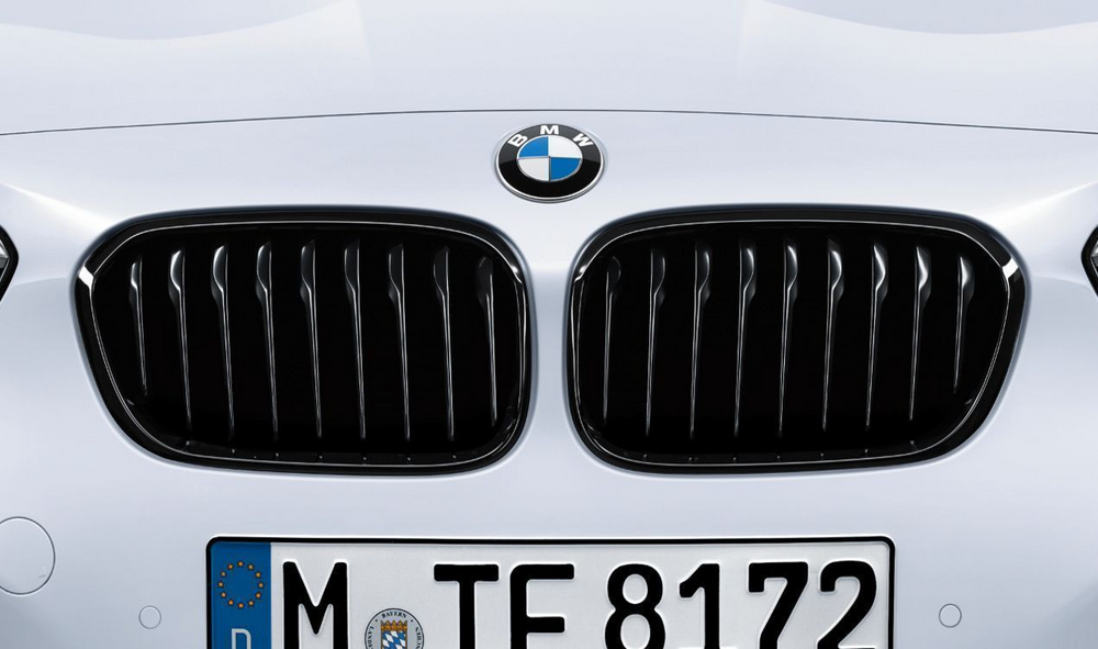 BMW Genuine M Performance Front Left Grille Trim Gloss Black
