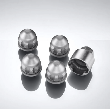 Land Rover Locking Wheel Nuts - Silver finish
