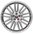 Jaguar Alloy Wheel 20" Style 9004, 9 split spoke, Silver