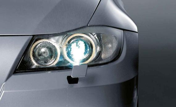Pair Left + Right Headlight Washer Jet Cover – For BMW 4 Series F32 F33 F36 Black