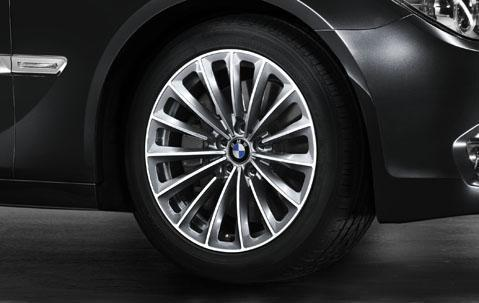 BMW Alloy Wheel 19" Radial-Spoke 252 Rear Rim 5/7 Series