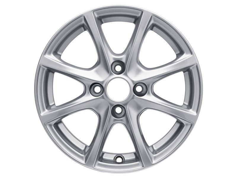Ford Alloy Wheel 15" 8-spoke design, Sparkle Silver