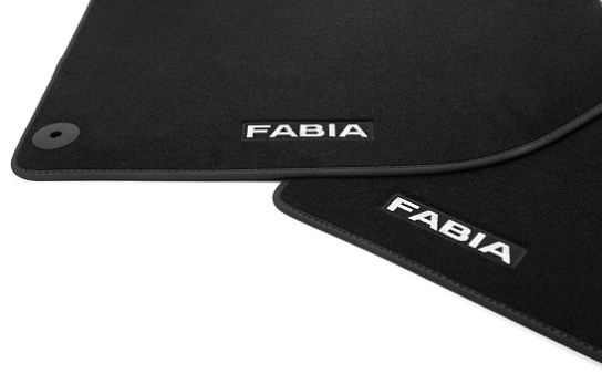 SKODA Textile Floor Mats for FABIA III