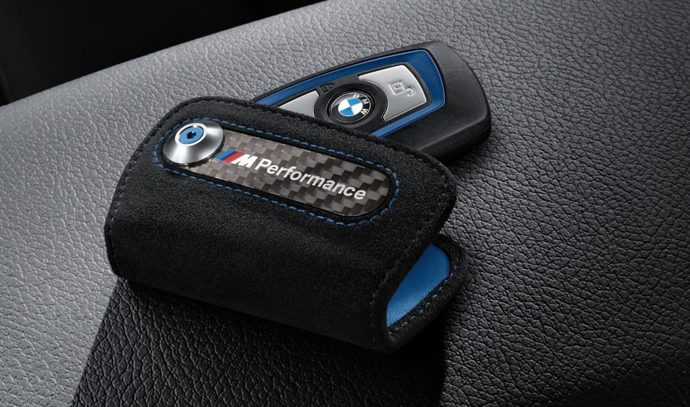 BMW Genuine M Performance Logo Key Fob Cover Case