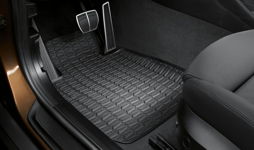 BMW Genuine All-Weather Front Floor Mats Black