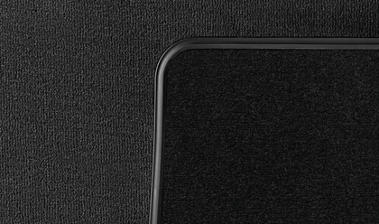 BMW Genuine Tailored Textile Rear Floor Mats Black